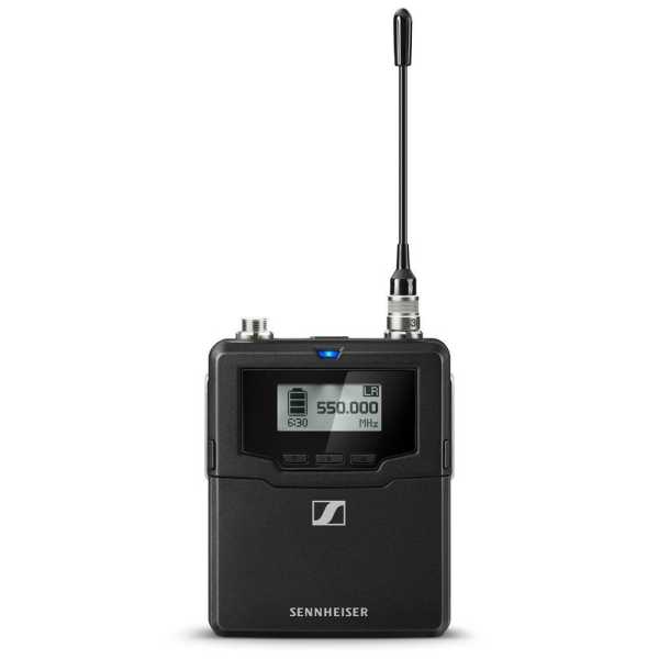 Sennheiser SK 6000BK, Digitaler Taschensender wählbar in (A1-A4; A5-A8; B1-B4)